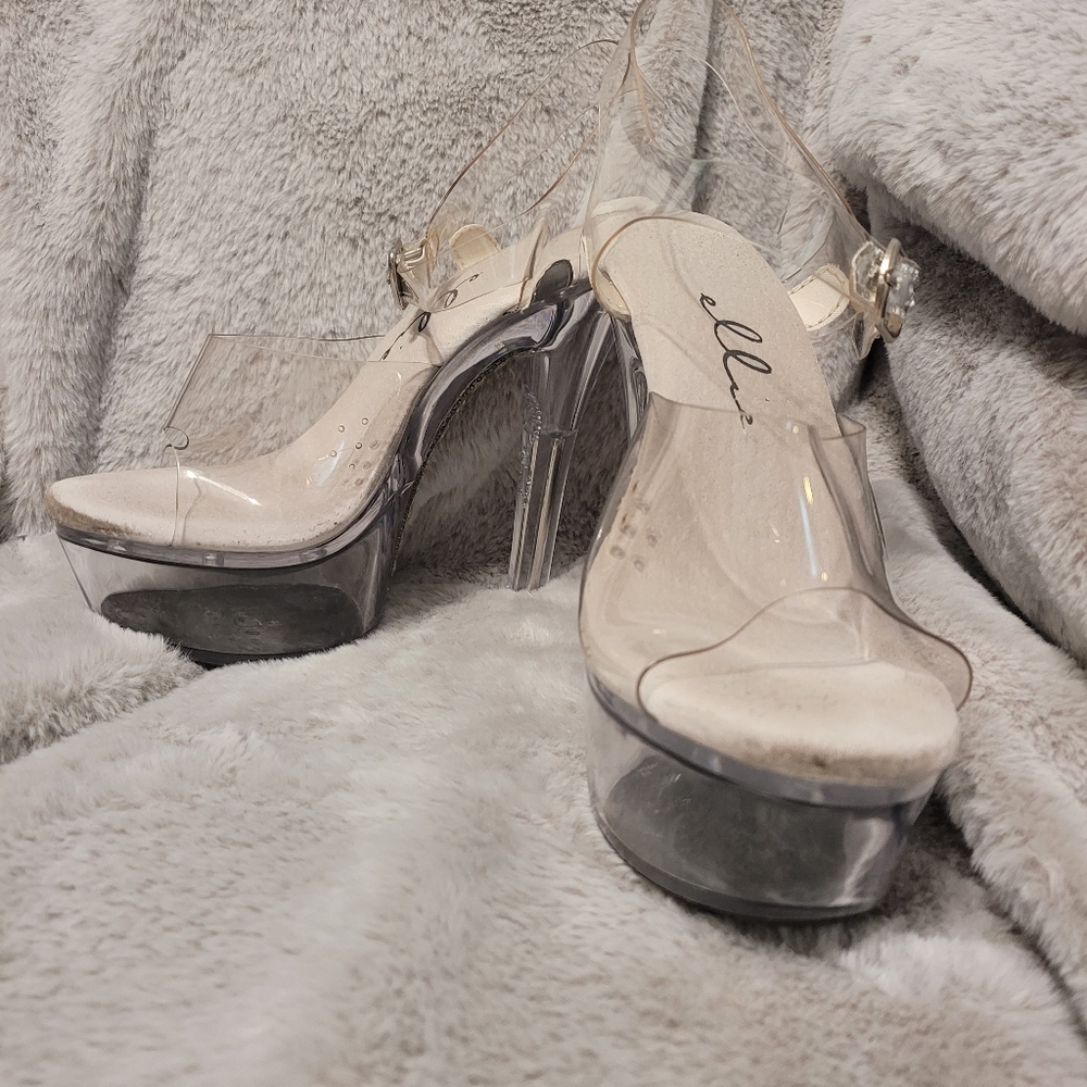 Ellies Clear sandals